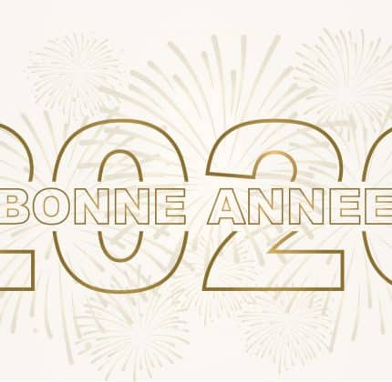 Meilleurs vœux pour cette nouvelle année !