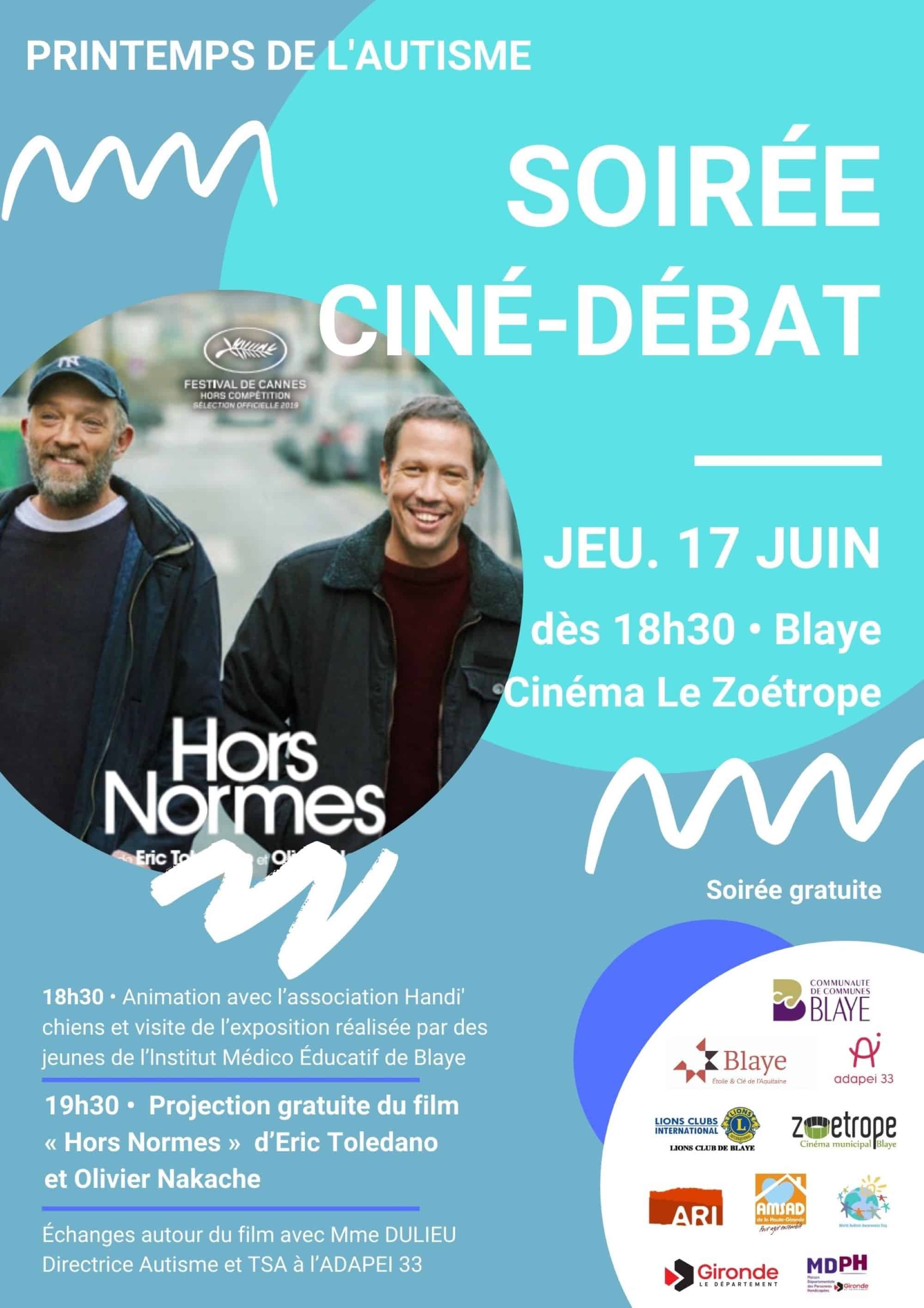 PRINTEMPS DE L’AUTISME – Ciné-débat – Notez la date !