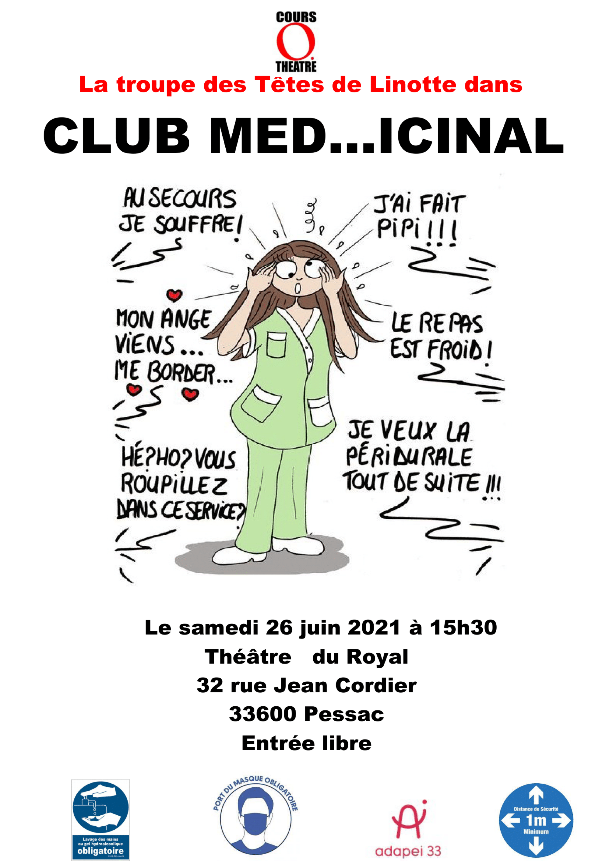 Les têtes de Linotte à nouveau sur les planches !