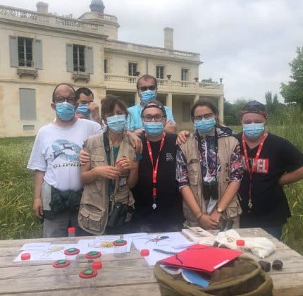 Séance d’entomologie au domaine de Certes