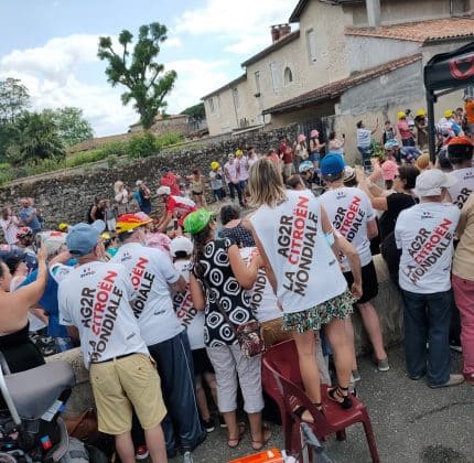 TOUR DE FRANCE<br> Le foyer de Saint-Michel sur la 20ème étape Girondine !