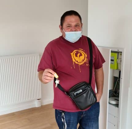 Un premier locataire dans l’appartement tremplin de Marcheprime !