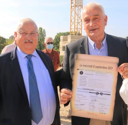 Pose de la première pierre du nouveau foyer occupationnel de la Réole