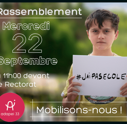 15 jeunes des classes externalisées de l’IME de Blaye, privés de leur droit fondamental à une scolarité inclusive