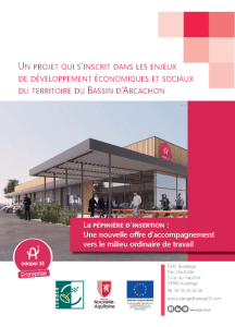 visuel de la plaquette pépinière d'insertion