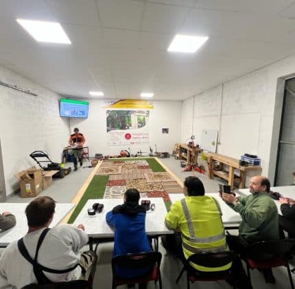 [BM FORMATION] Montée en compétences sur le plateau technique espaces verts de Pessac Alouette