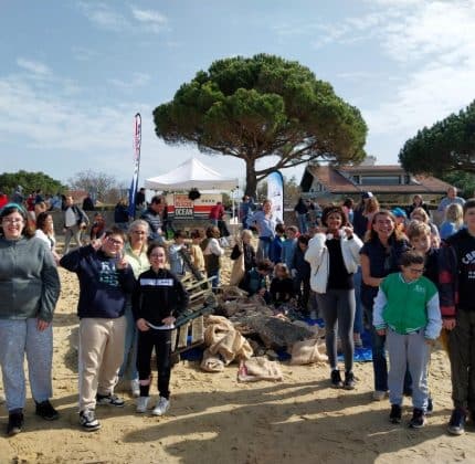 [ÉCOLOGIE] Nouvelle opération ‘Beach Clean up’ pour l’IME de Taussat