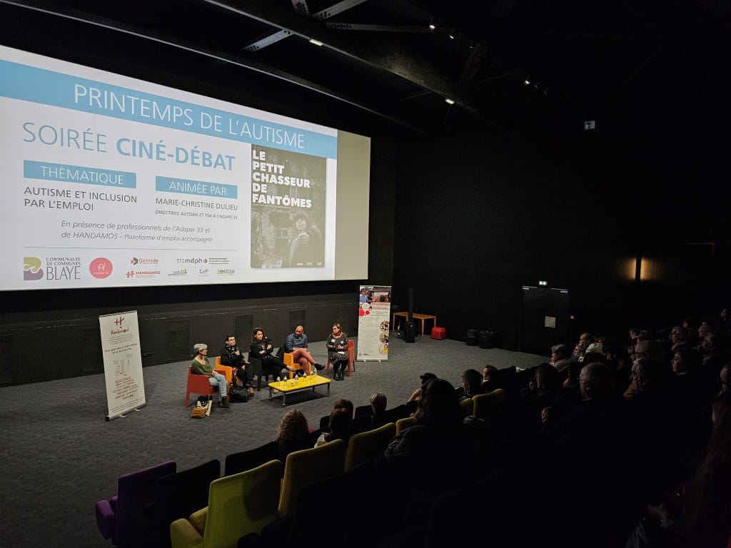 [PRINTEMPS DE L’AUTISME] Ciné-débat #autisme et inclusion professionnelle à Blaye : une belle réussite !