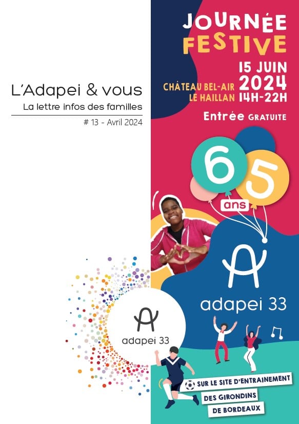 LETTRE INFO DES FAMILLES #13