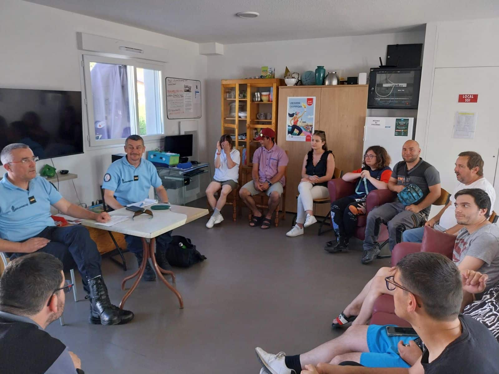 [PRÉVENTION] Intervention 100% sécurisée au LF de Saint-Denis de Pile