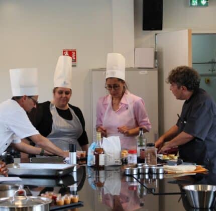 [CUISINEZ COMME UN CHEF] Tout premier atelier gourmand et adapté à l’ESAT de Saint-Denis de Pile !