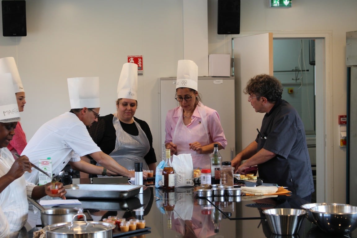 [CUISINEZ COMME UN CHEF] Tout premier atelier gourmand et adapté à l’ESAT de Saint-Denis de Pile !