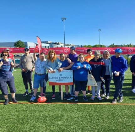 [SPORT HANDICAP] Immersion parisienne et tournoi de Flag Rugby pour trois établissements !