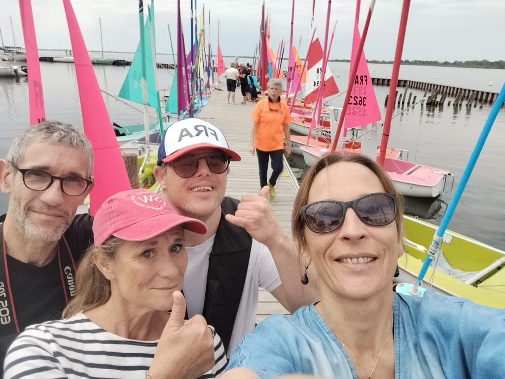 [SPORT INCLUSIF] Jérôme du FO-FAM de Gujan-Mestras au Championnat de France Handivoile