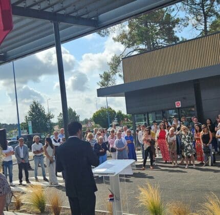 [PÉPINIÈRE D’INSERTION] Inauguration officielle pour la Pépinière d’Insertion à Audenge !