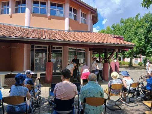 [CULTURE] Concert privé au sein de la MAS Saint-Denis de Pile