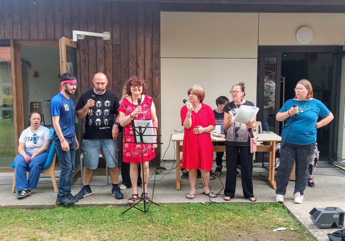 [INCLUSION] La musique est une fête pour le Foyer de Cestas et l’UH de Blanquefort !
