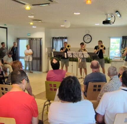 [CULTURE ET INCLUSION] Un concert de trombone fait vibrer le FO-FAM Saint-Michel de Rieufret