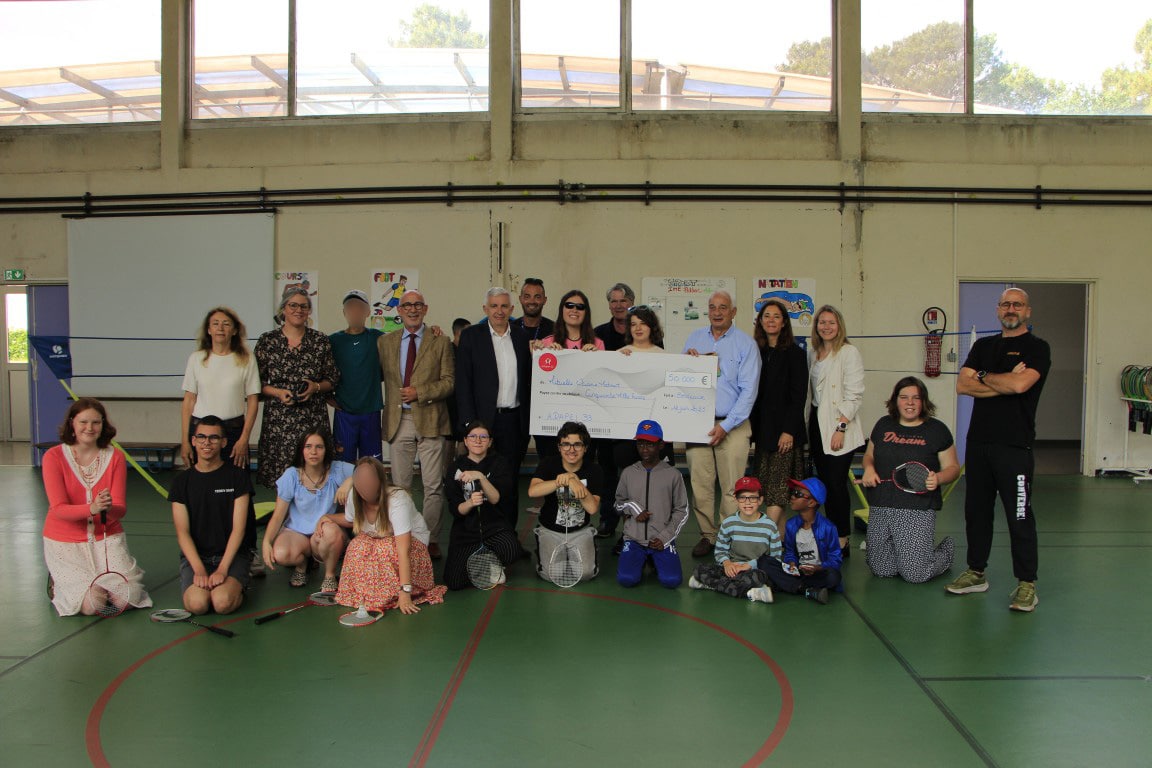 [PARTENARIAT] La mutuelle Ociane Matmut soutient la rénovation du gymnase de l’IME Pessac Alouette