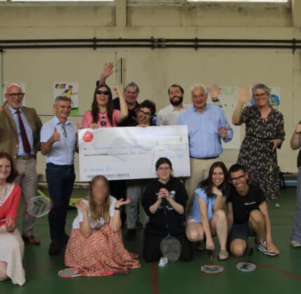[MÉCÉNAT] La Fondation Saint‑Gobain contribue à la rénovation du gymnase de l’IME Pessac Alouette