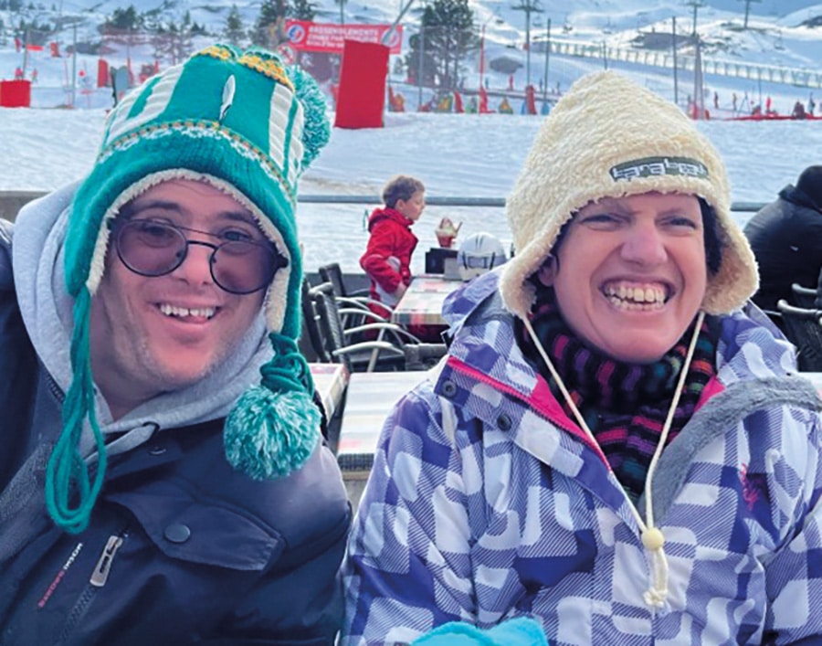 Votre don créé des sourires lors d'un séjour ski